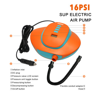 High Pressure Electric Pump For Paddle Board - Corded Electric