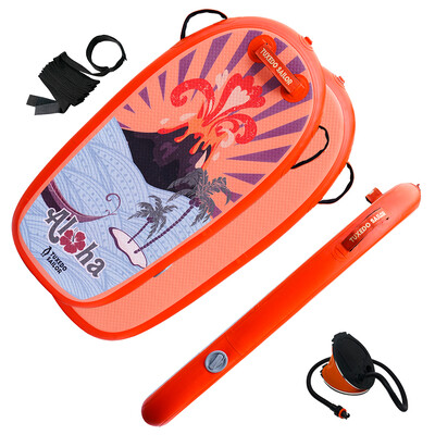 Kid Inflatable Paddle Board Bodyboard - Orange