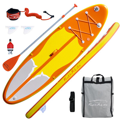 Inflatable Surfing Paddle Board 11' - Orange